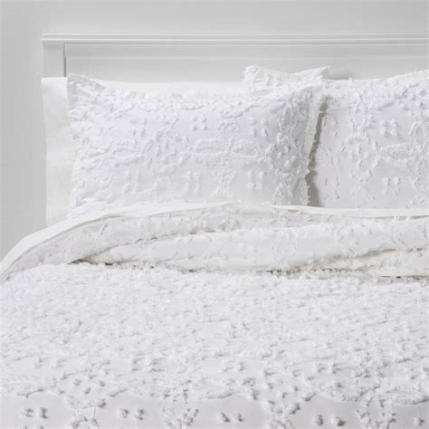 threshold comforter white